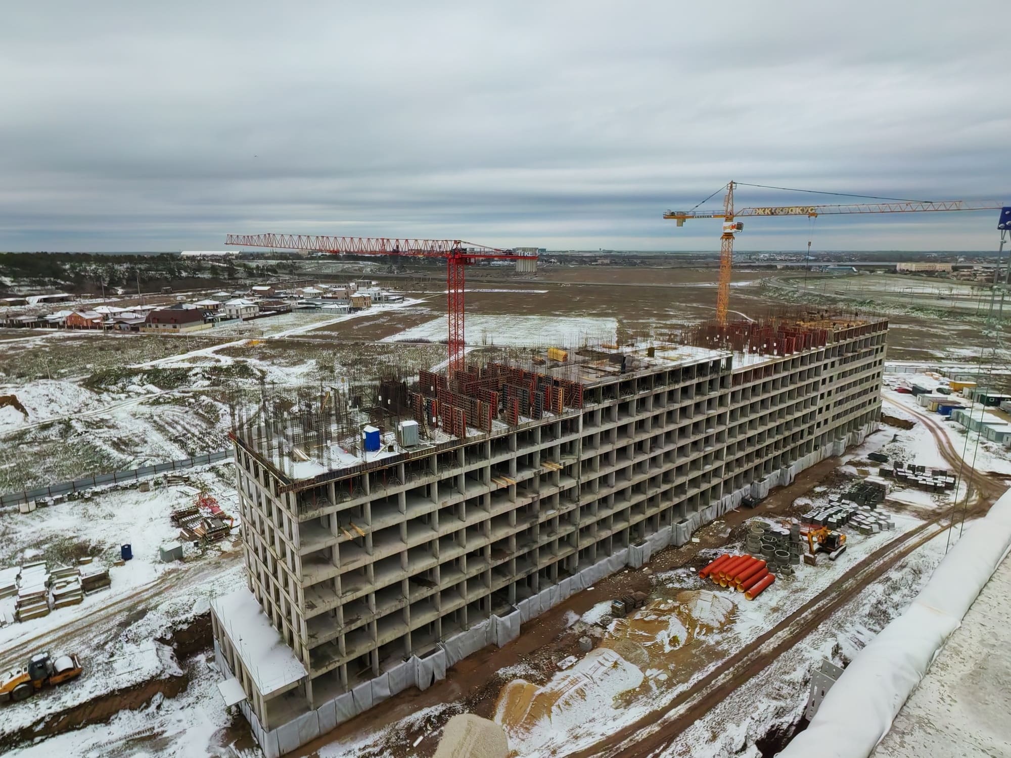 Ход строительства ЖК Крокус, 2025 Декабрь