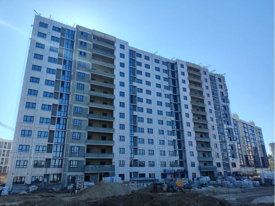 Ход строительства ЖК Крокус, апрель 2026