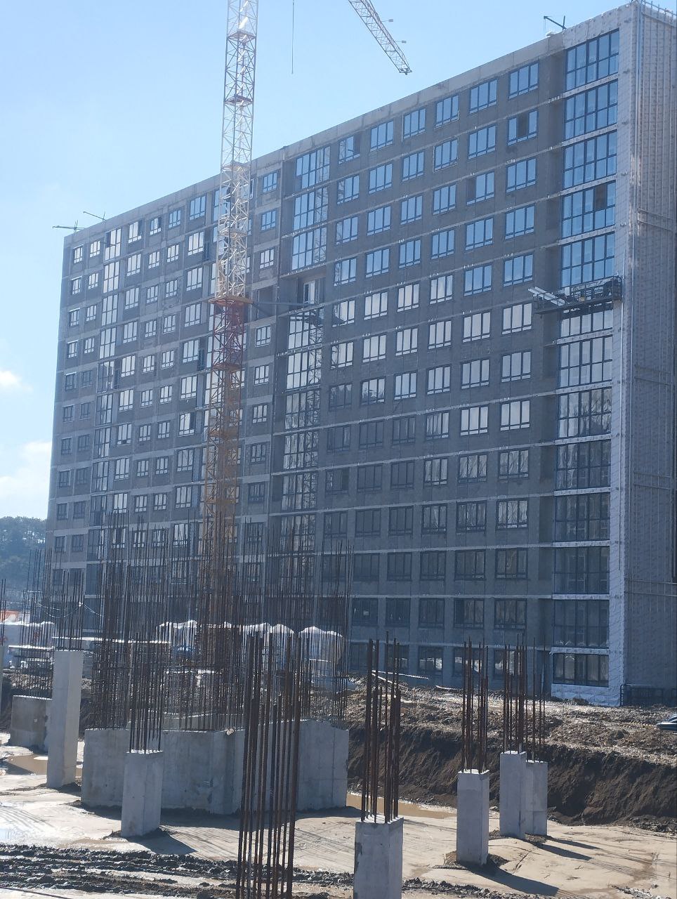 Ход строительства ЖК Крокус, февраль 2026