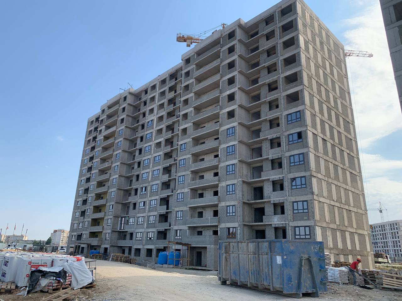 Ход строительства ЖК Крокус, 2025 Июль