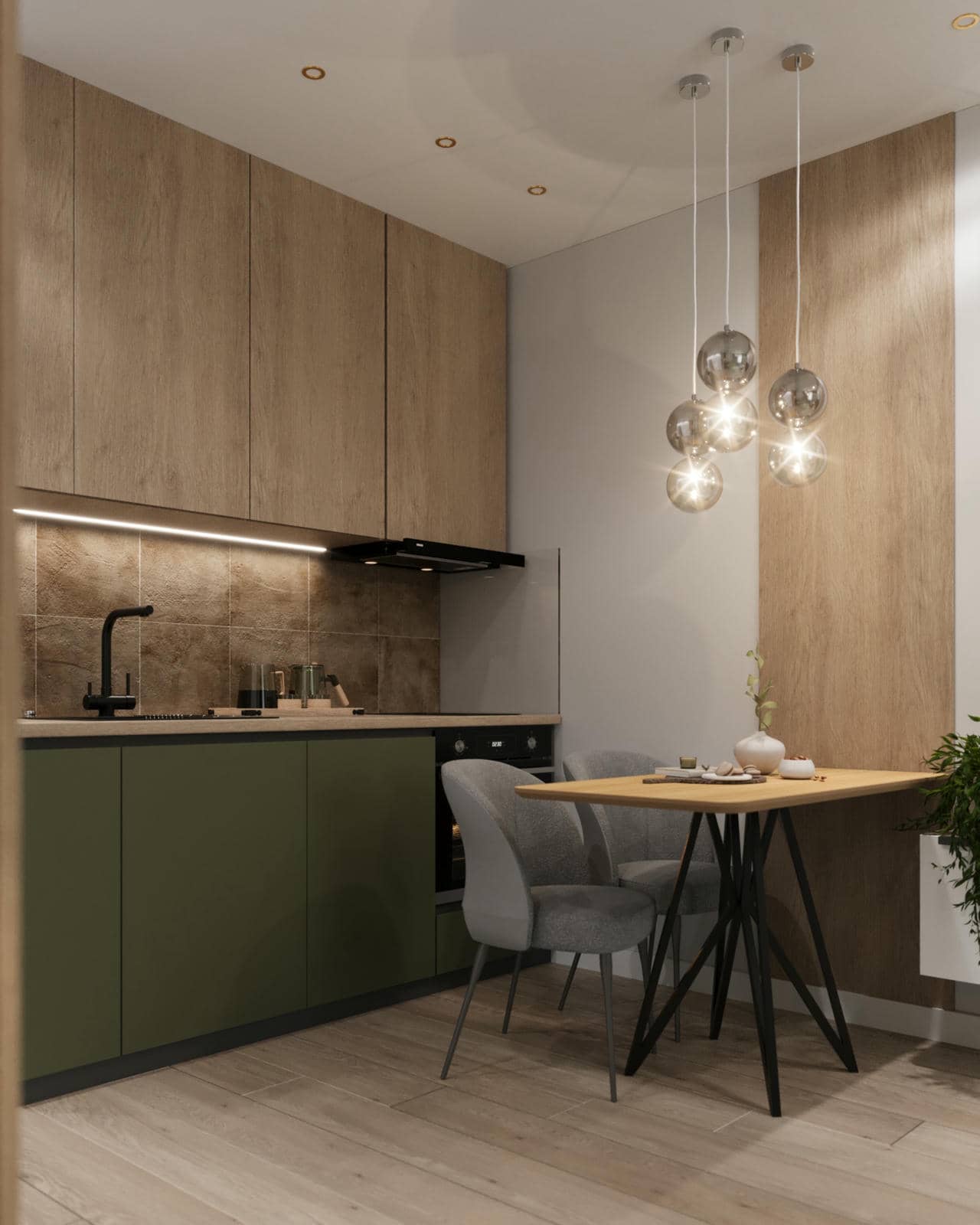 Студия, 27,61 м², Вариант 1