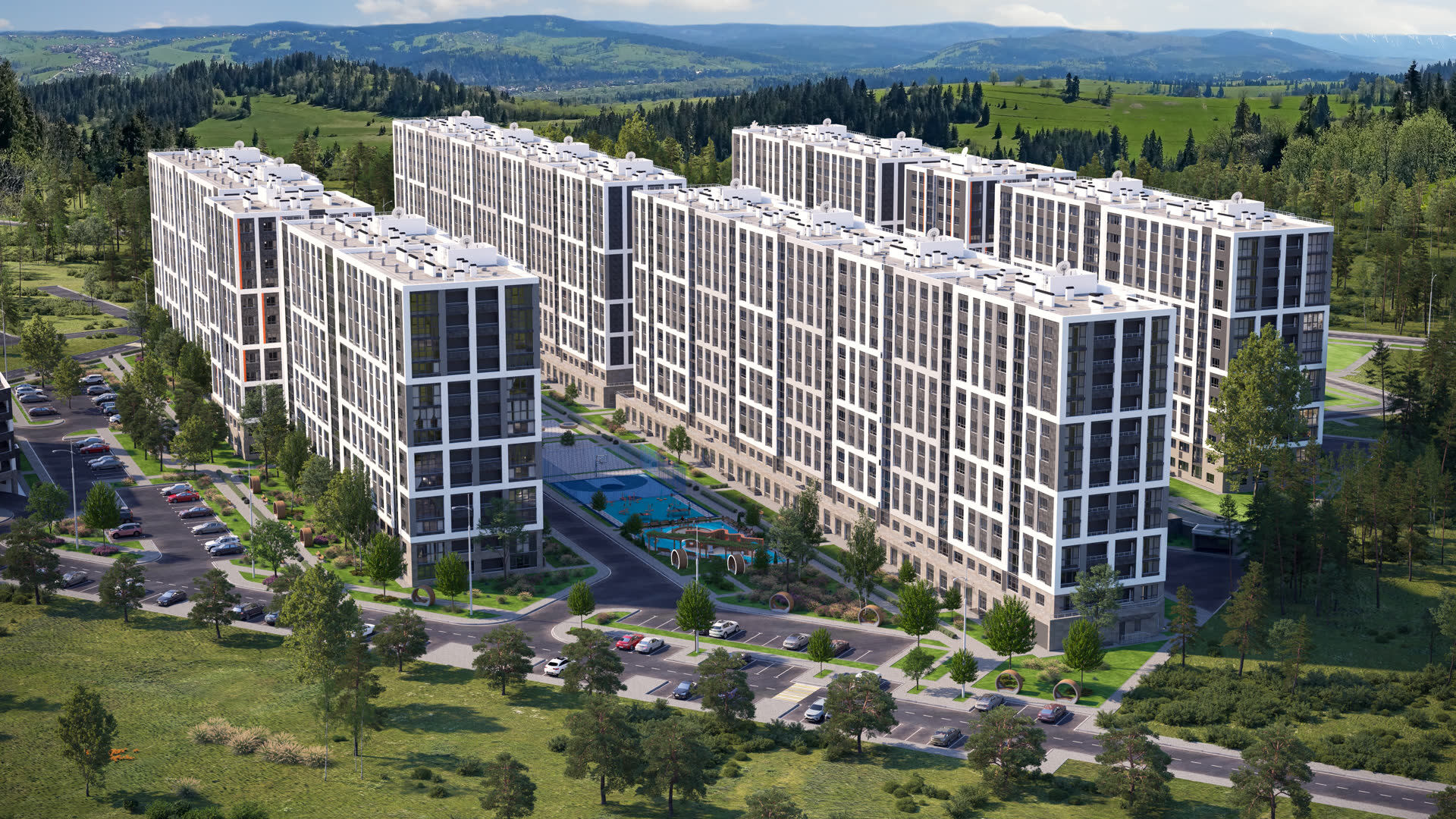 ЖК Крокус — фасад