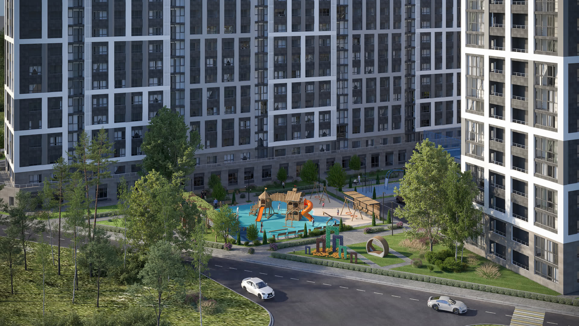 Двор — детская площадка