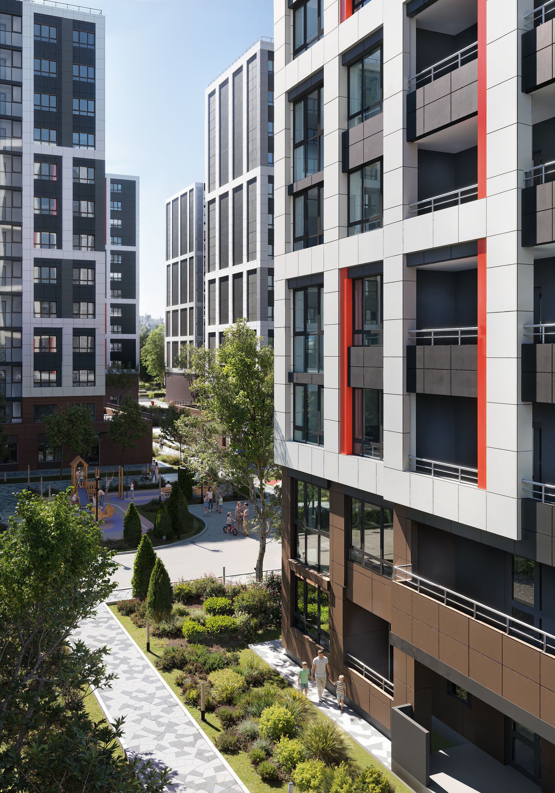 Двор — озеленение